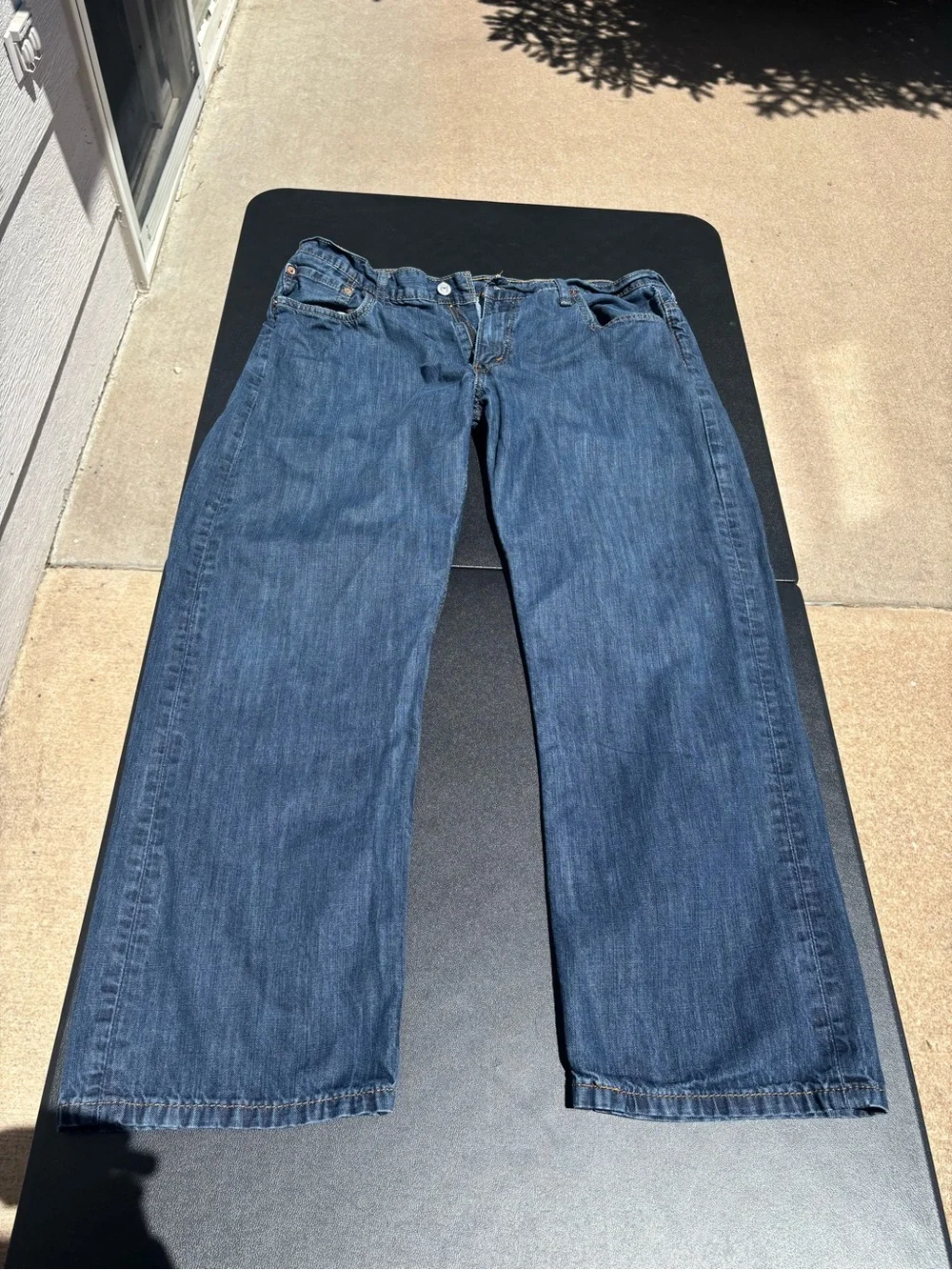 Levi 569s Washed Blue 34x30